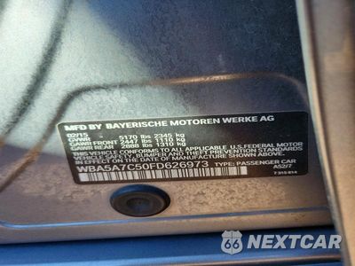 Zdjęcie 12 z 12 samochodu: 2015 BMW 528 XI VIN:WBA5A7C50FD626973 - miniatura