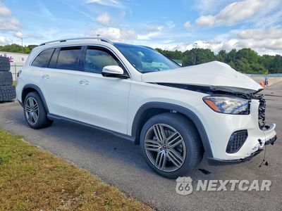 Czwarte zdjęcie samochodu z boku: 2026 MERCEDES-BENZ GLS 450 4MATIC VIN:4JGFF5KE5TB711549 - miniatura