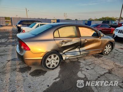 Trzecie zdjęcie samochodu z tyłu: 2008 HONDA CIVIC LX VIN:2HGFA16528H318470 - miniatura