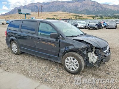 Czwarte zdjęcie samochodu z boku: 2016 DODGE GRAND CARAVAN SE VIN:2C4RDGBGXGR100363 - miniatura