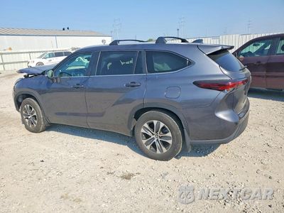 Drugie zdjęcie samochodu z przodu: 2024 TOYOTA HIGHLANDER XLE VIN:5TDKDRBH5RS550597 - miniatura