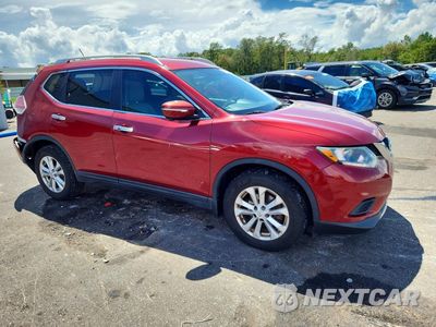 Czwarte zdjęcie samochodu z boku: 2015 NISSAN ROGUE SV VIN:KNMAT2MT1FP510529 - miniatura