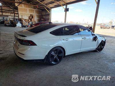 Trzecie zdjęcie samochodu z tyłu: 2023 HONDA ACCORD HYBRID SPORT-L VIN:1HGCY2F73PA024448 - miniatura