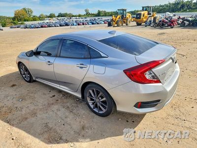 Drugie zdjęcie samochodu z przodu: 2021 HONDA CIVIC EX VIN:19XFC1F36ME007329 - miniatura