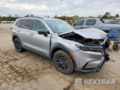 Czwarte zdjęcie samochodu z boku: 2023 HONDA CR-V SPORT VIN:2HKRS6H52PH817312 - miniatura