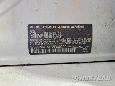 Zdjęcie 12 z 12 samochodu: 2016 BMW M3 VIN:WBS8M9C51G5D30225 - miniatura