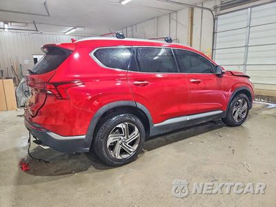 Trzecie zdjęcie samochodu z tyłu: 2022 HYUNDAI SANTA FE SEL VIN:5NMS64AJ2NH377152 - miniatura