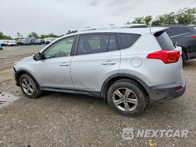 Drugie zdjęcie samochodu z przodu: 2015 TOYOTA RAV4 XLE VIN:JTMRFREV5FJ041645 - miniatura
