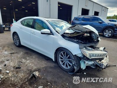 Czwarte zdjęcie samochodu z boku: 2018 ACURA TLX VIN:19UUB1F33JA009307 - miniatura
