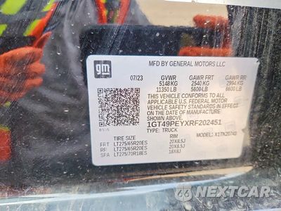 Zdjęcie 12 z 12 samochodu: 2024 GMC SIERRA K2500 AT4 VIN:1GT49PEYXRF202451 - miniatura