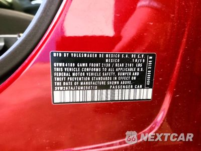 Zdjęcie 12 z 12 samochodu: 2016 VOLKSWAGEN JETTA S VIN:3VW267AJ7GM250718 - miniatura