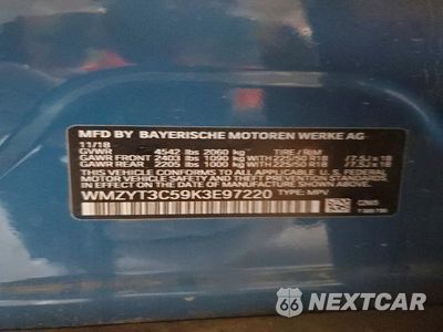 Zdjęcie 12 z 12 samochodu: 2019 MINI COOPER S COUNTRYMAN VIN:WMZYT3C59K3E97220 - miniatura