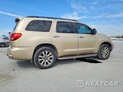 Trzecie zdjęcie samochodu z tyłu: 2010 TOYOTA SEQUOIA LIMITED VIN:5TDKY5G14AS024345 - miniatura