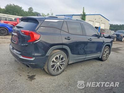 Trzecie zdjęcie samochodu z tyłu: 2018 GMC TERRAIN SLT VIN:3GKALPEX8JL139215 - miniatura