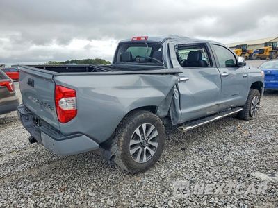 Trzecie zdjęcie samochodu z tyłu: 2018 TOYOTA TUNDRA CREWMAX LIMITED VIN:5TFHW5F19JX765635 - miniatura