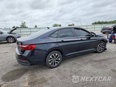 Trzecie zdjęcie samochodu z tyłu: 2024 VOLKSWAGEN JETTA S VIN:3VW5M7BU0RM004611 - miniatura