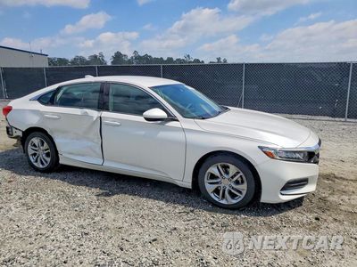 Czwarte zdjęcie samochodu z boku: 2019 HONDA ACCORD LX VIN:1HGCV1F17KA071862 - miniatura