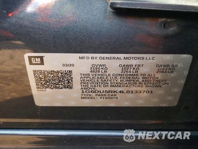 Zdjęcie 12 z 12 samochodu: 2020 CADILLAC CT5 SPORT VIN:1G6DU5RK4L0133701 - miniatura