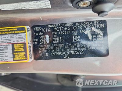 Zdjęcie 13 z 13 samochodu: 2016 KIA SPORTAGE LX VIN:KNDPBCAC2G7875729 - miniatura