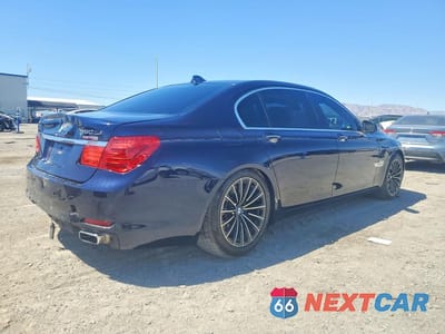Trzecie zdjęcie samochodu z tyłu: 2012 BMW 750 LI VIN:WBAKB8C59CC963309 - miniatura