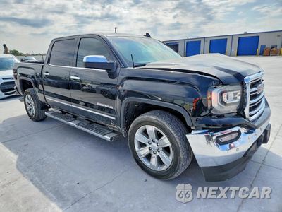Czwarte zdjęcie samochodu z boku: 2018 GMC SIERRA C1500 SLT VIN:3GTP1NECXJG633937 - miniatura