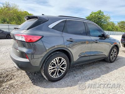 Trzecie zdjęcie samochodu z tyłu: 2020 FORD ESCAPE SEL VIN:1FMCU0H6XLUC22435 - miniatura