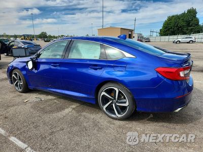 Drugie zdjęcie samochodu z przodu: 2020 HONDA ACCORD SPORT VIN:1HGCV1F38LA015769 - miniatura