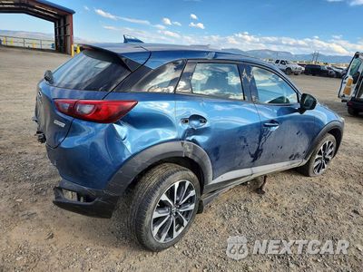 Trzecie zdjęcie samochodu z tyłu: 2019 MAZDA CX-3 TOURING VIN:JM1DKFC71K1400864 - miniatura