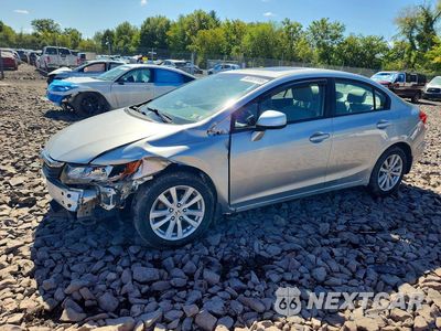 2012 HONDA CIVIC EXL 2HGFB2F91CH324209 - główne zdjęcie licytacji z USA - miniatura