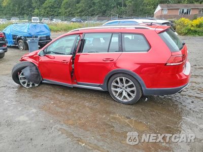 Drugie zdjęcie samochodu z przodu: 2019 VOLKSWAGEN GOLF ALLTRACK S VIN:3VWH17AU8KM509289 - miniatura