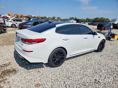 Trzecie zdjęcie samochodu z tyłu: 2019 KIA OPTIMA SXL VIN:5XXGV4L29KG332590 - miniatura