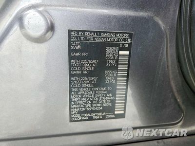 Zdjęcie 14 z 14 samochodu: 2019 NISSAN ROGUE SV VIN:KNMAT2MT5KP514254 - miniatura