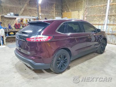 Trzecie zdjęcie samochodu z tyłu: 2019 FORD EDGE SEL VIN:2FMPK4J90KBB75066 - miniatura