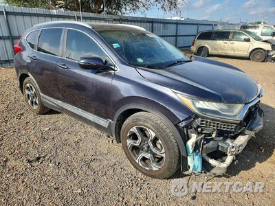 Czwarte zdjęcie samochodu z boku: 2018 HONDA CR-V TOURING VIN:7FARW1H98JE022544 - miniatura