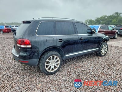 Trzecie zdjęcie samochodu z tyłu: 2008 VOLKSWAGEN TOUAREG 2 V6 VIN:WVGBE77L38D008144 - miniatura