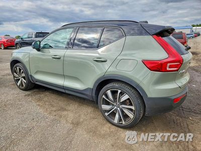 Drugie zdjęcie samochodu z przodu: 2021 VOLVO XC40 RECHARGE VIN:YV4ED3UR2M2559058 - miniatura