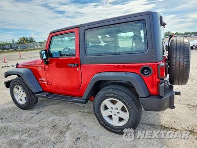 Drugie zdjęcie samochodu z przodu: 2012 JEEP WRANGLER SPORT VIN:1C4AJWAG7CL166471 - miniatura