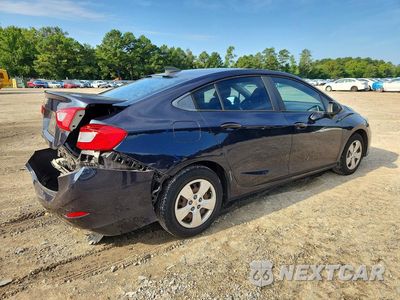 Trzecie zdjęcie samochodu z tyłu: 2016 CHEVROLET CRUZE LS VIN:1G1BC5SM2G7247513 - miniatura
