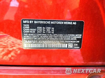 Zdjęcie 12 z 12 samochodu: 2021 BMW 330I VIN:3MW5R1J02M8B65279 - miniatura