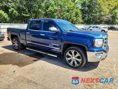 Czwarte zdjęcie samochodu z boku: 2017 GMC SIERRA K1500 SLT VIN:3GTU2NEC5HG285491 - miniatura
