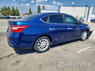 Trzecie zdjęcie samochodu z tyłu: 2018 NISSAN SENTRA SV VIN:3N1AB7AP5JY292967 - miniatura