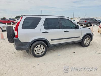 Trzecie zdjęcie samochodu z tyłu: 2006 HONDA CR-V LX VIN:SHSRD78536U445176 - miniatura