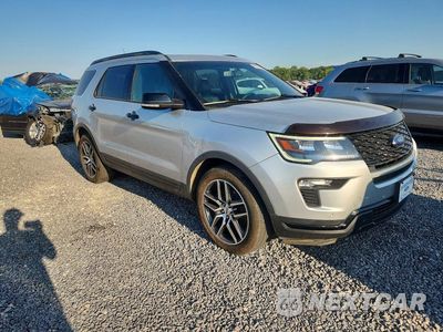 Czwarte zdjęcie samochodu z boku: 2019 FORD EXPLORER SPORT VIN:1FM5K8GT9KGB11327 - miniatura