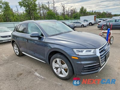 Czwarte zdjęcie samochodu z boku: 2018 AUDI Q5 PREMIUM PLUS VIN:WA1BNAFY0J2198057 - miniatura
