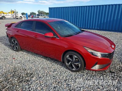 Czwarte zdjęcie samochodu z boku: 2023 HYUNDAI ELANTRA LIMITED VIN:KMHLN4AJ1PU045444 - miniatura
