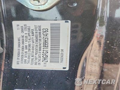Zdjęcie 12 z 12 samochodu: 2009 HONDA CIVIC EX VIN:2HGFG11899H514763 - miniatura