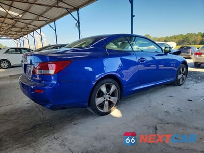 Trzecie zdjęcie samochodu z tyłu: 2010 LEXUS IS 350 VIN:JTHFE2C21A2503030 - miniatura