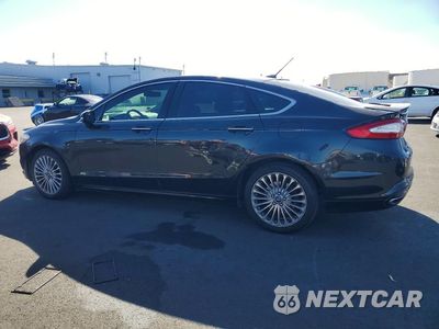 Drugie zdjęcie samochodu z przodu: 2014 FORD FUSION TITANIUM VIN:3FA6P0K97ER195514 - miniatura