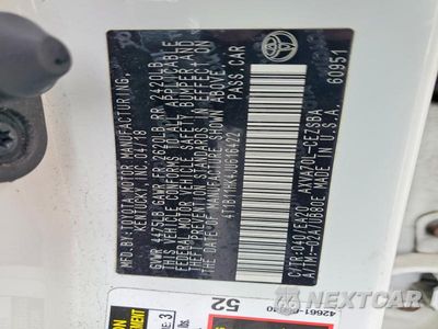 Zdjęcie 12 z 12 samochodu: 2018 TOYOTA CAMRY SE VIN:4T1B11HK4JU616422 - miniatura