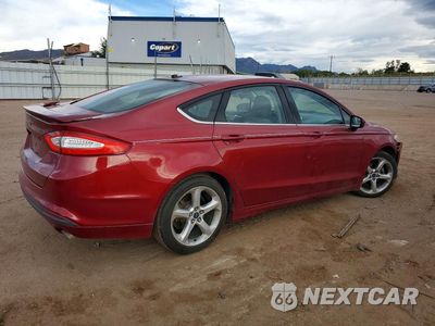 Trzecie zdjęcie samochodu z tyłu: 2016 FORD FUSION S VIN:3FA6P0G74GR232402 - miniatura